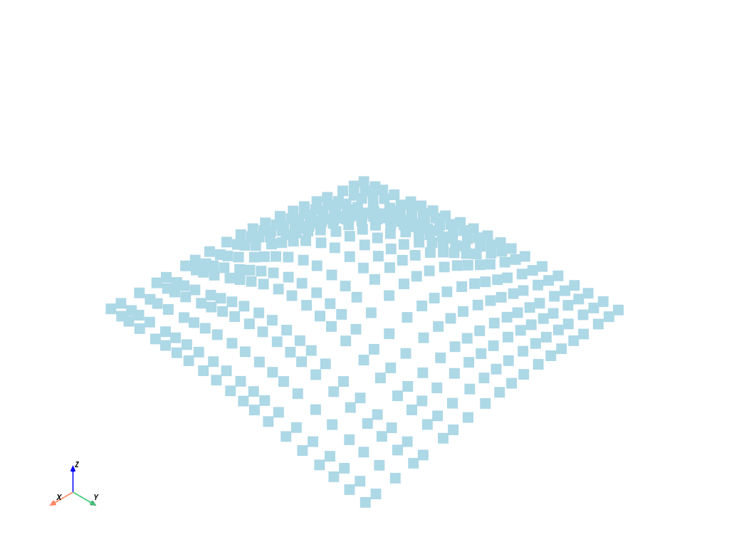 create tri surface